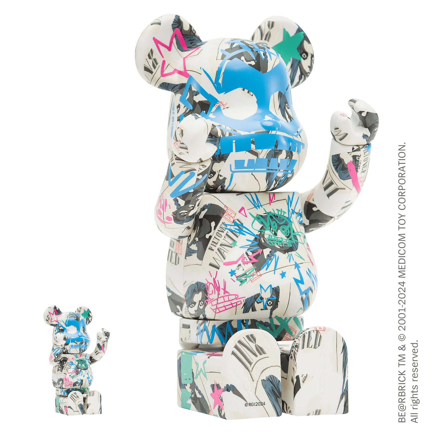 BE@RBRICK Arcane Jinx Wanted Poster 100% & 400%