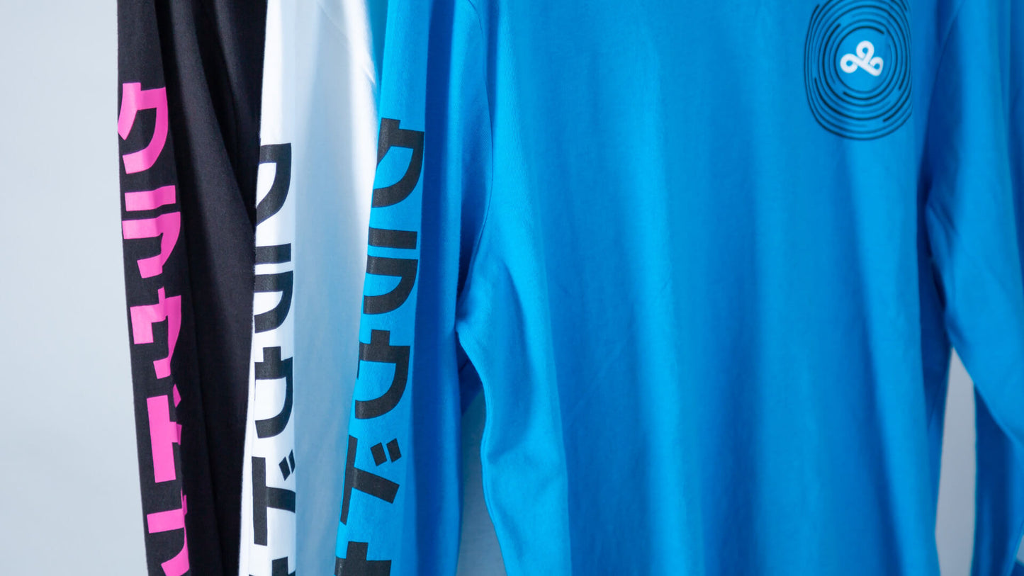 【Puma × Cloud9】オービット ロングスリーブ Tシャツ（ブルー）